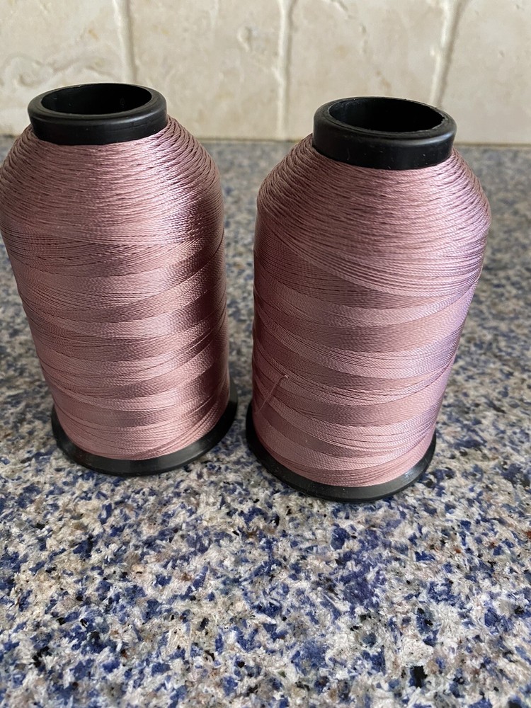 HOLLAND THREAD CO. Rod Wrapping Nylon Thread Spools Assorted Colors 1500 Yards