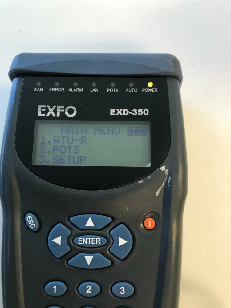EXFO EXD-350 Advance ADSL2+ Tester