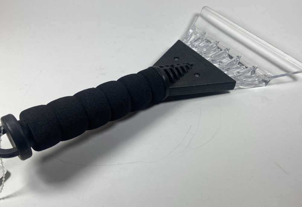 Home Plus 10" Snow Ice Scraper Tool Soft Handle
