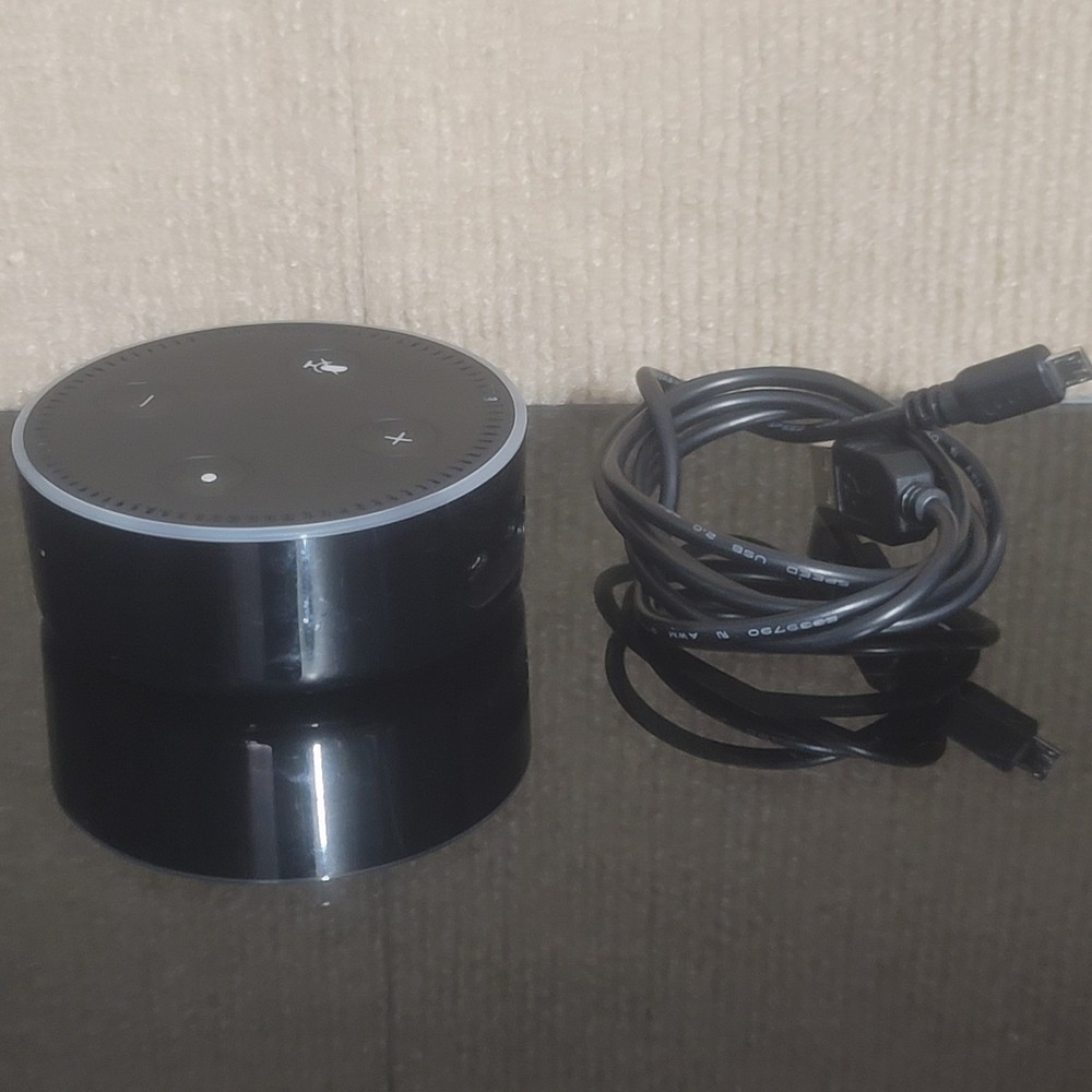 Amazon Echo Dot 2nd Generation Smart Assistant Black RS03QR HydroChemPSC Label