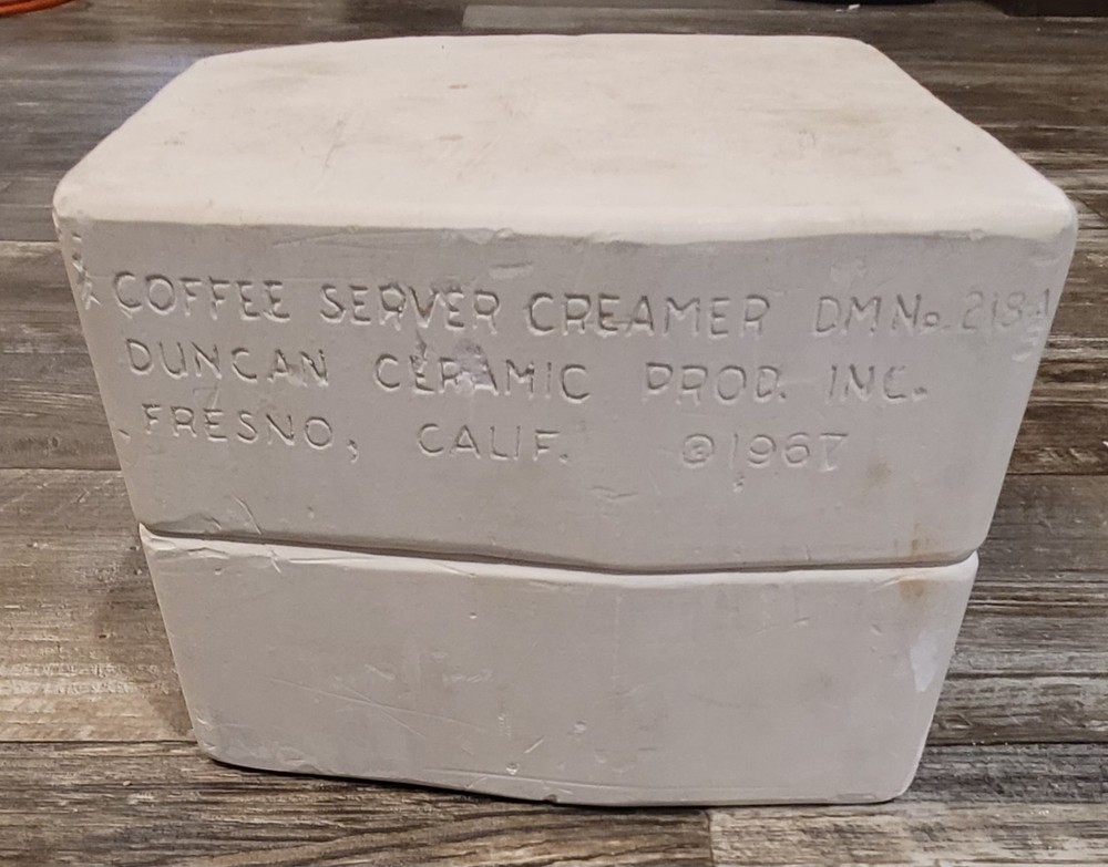 Duncan Ceramic Slip Casting Mold *Coffee Server Creamer* DM 218 A