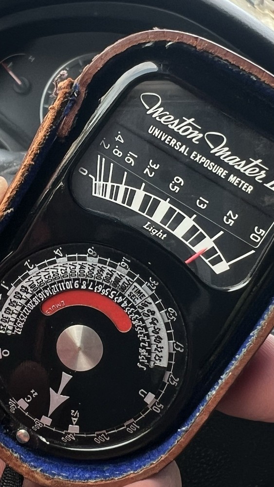 WORKING Weston Master II Universal Exposure Light Meter Model #735