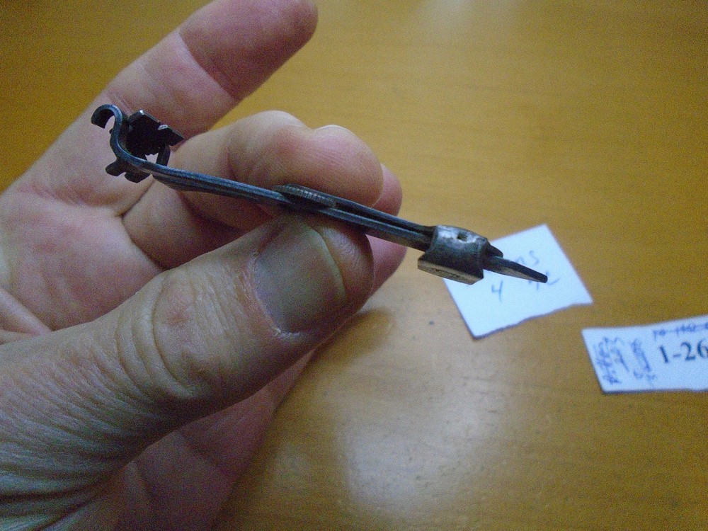 Scarce Vintage Savage 4C Folding Rear Sight