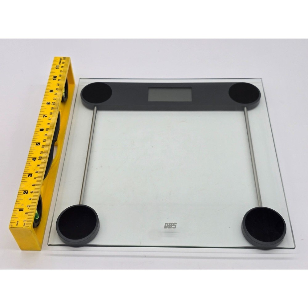 Optima Profile Digital Bathroom Scale "Sense Technology. Max Capacity 400lbs NWT