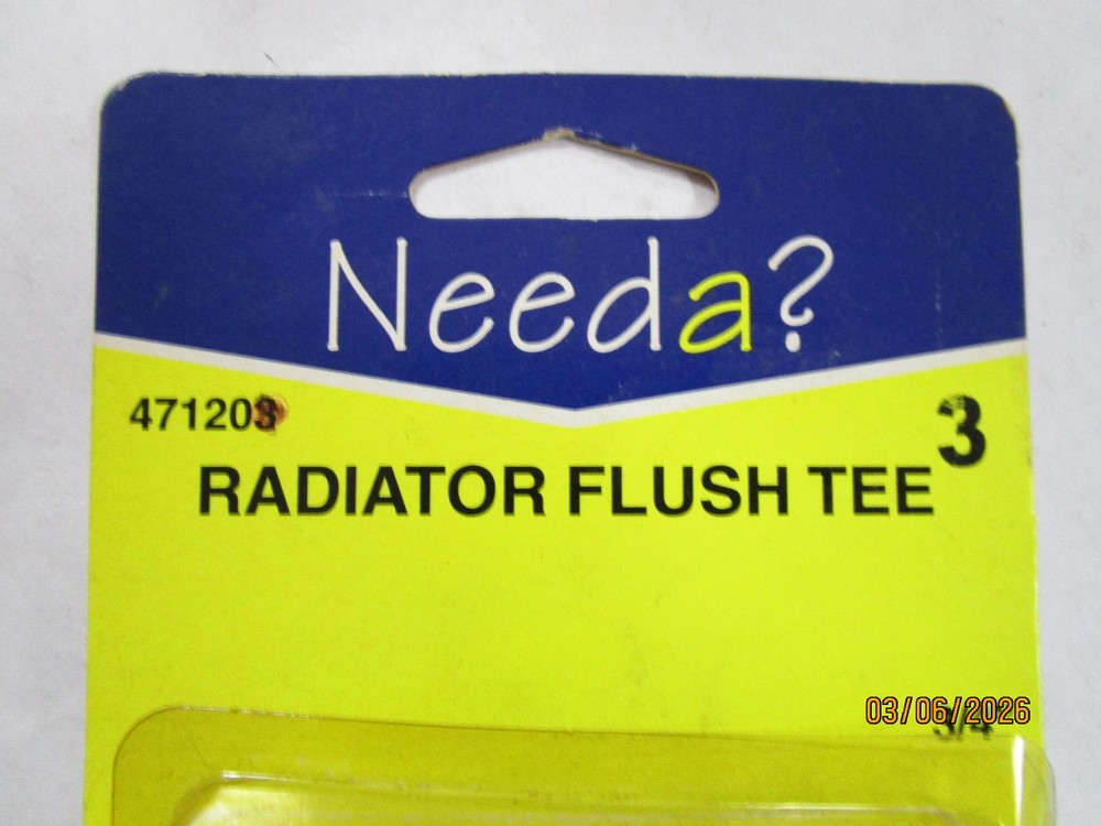 Engine Coolant Flush Needa 47120 (package rough)