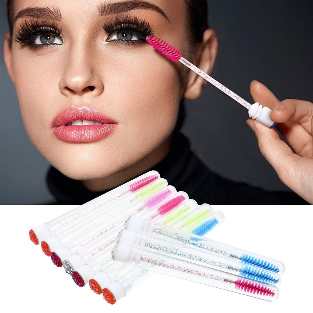 10 Pcs Eyelash Tool Kit Empty Eyeliner Tube Container Refillable Mascara