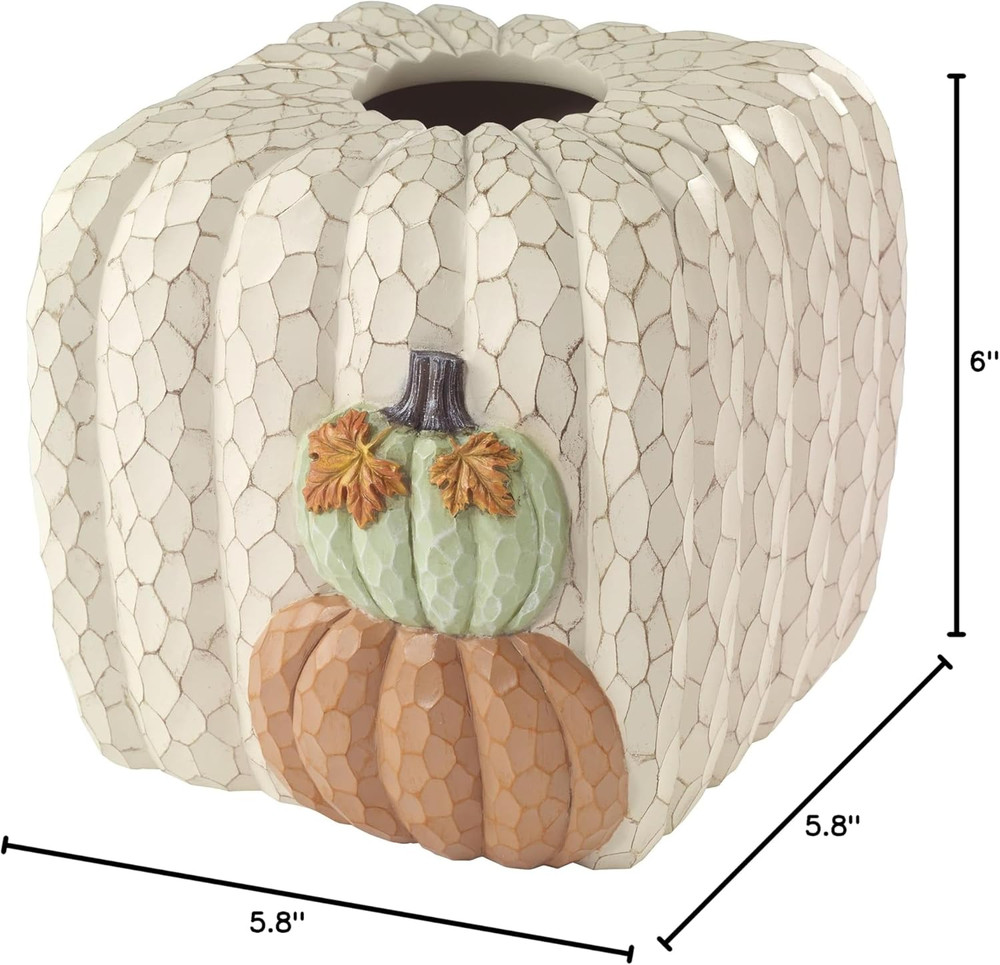 - Tissue Box Cover, Fall Inspired Home Decor (Grateful Patch Collection)