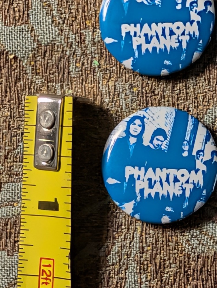 VTG 90s Phantom Planet Pinback