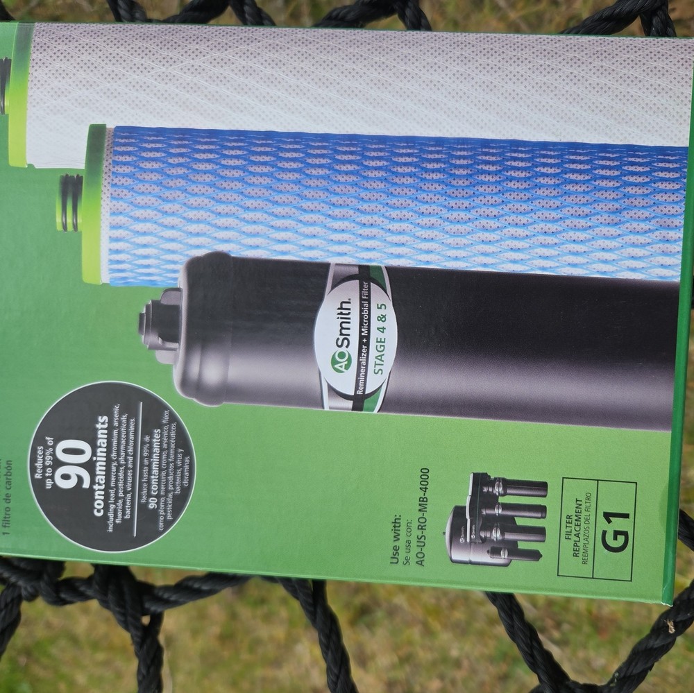 A.O. SMITH G1 Reverse Osmosis System Replacement Filter Set AO-US-RO-MB-R