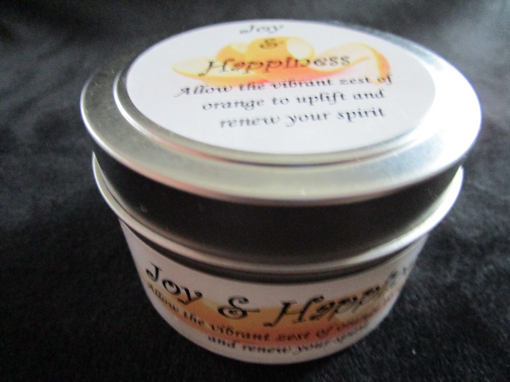 Joy & Happiness Candle in a Tin