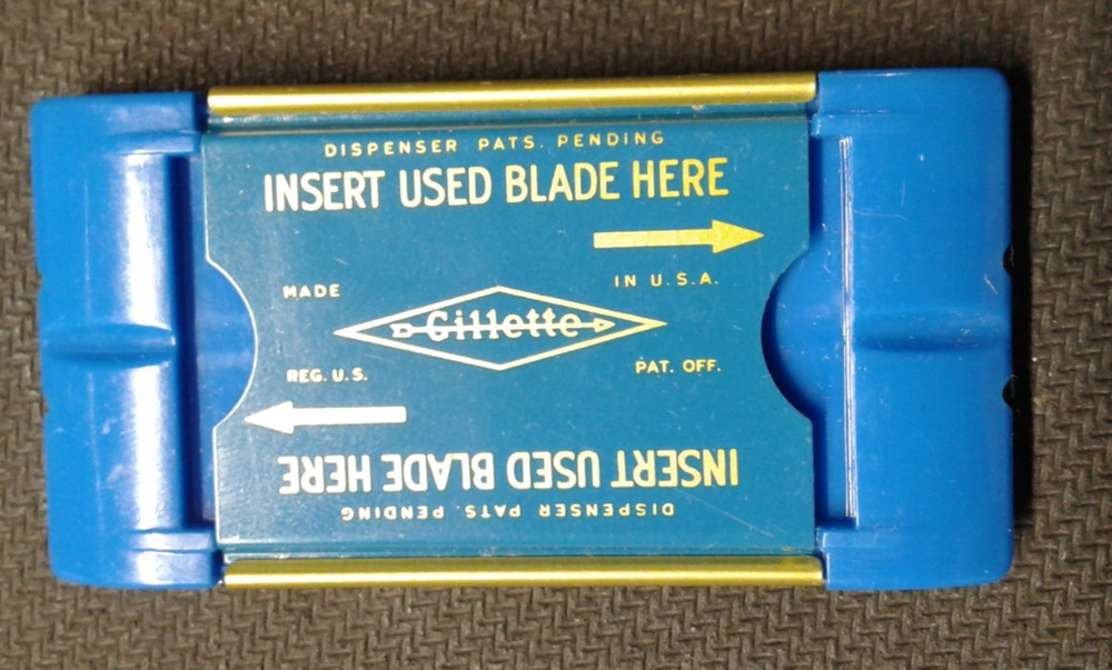 Gillette Red Tip Razor, B 4 Date Code, nice