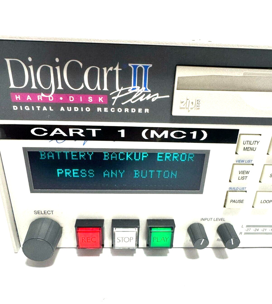 360 SYSTEM DIGICARTII DIGITAL AUDIO RECORDER