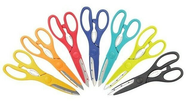 Ginsu Poultry Shears - Ocean Teal
