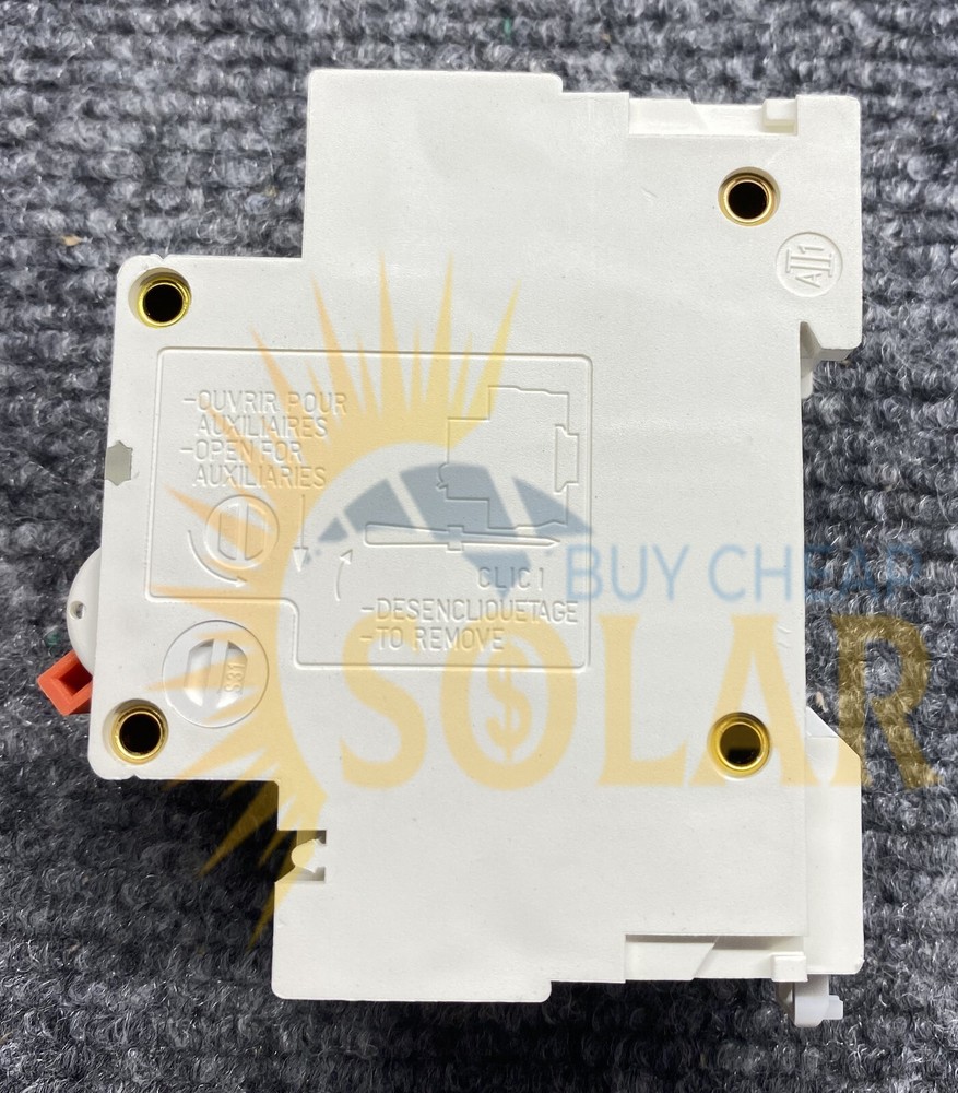2 x 100 amp 1000V DC solar breakers Din Rail mountable