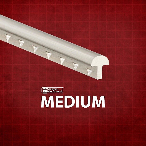 StewMac Medium Fretwire, Medium/High, 2-foot piece