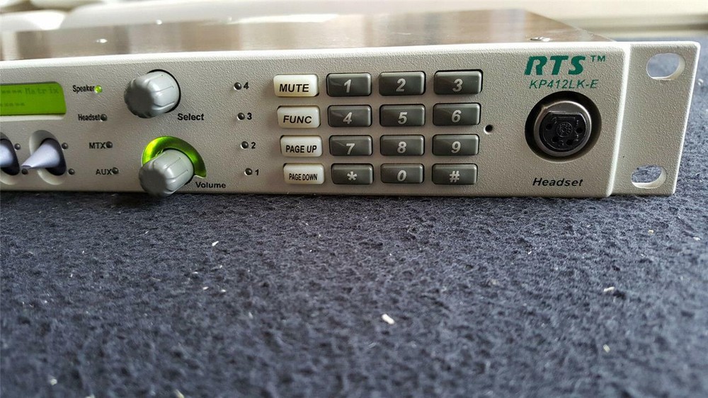 RTS TELEX KP412LK-E Intercom Panel - (GP31)