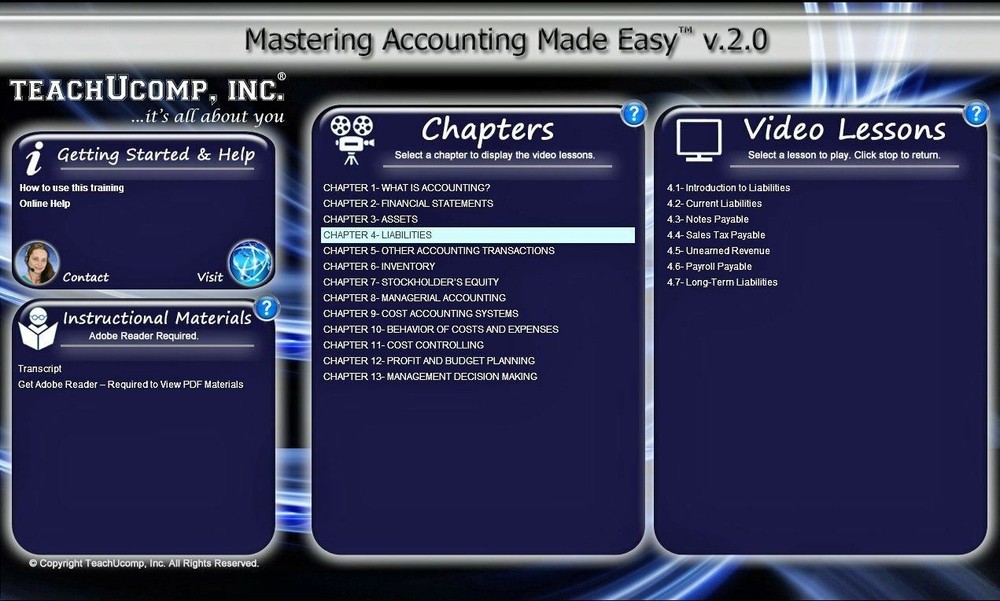 Learn ACCOUNTING Training Tutorial DVD and Digital Guide Small Business Course