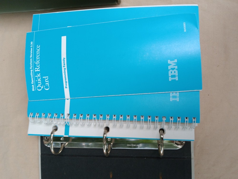 IBM Disk Operating System Version 3.30 3.5" & 5.25" looks unused!