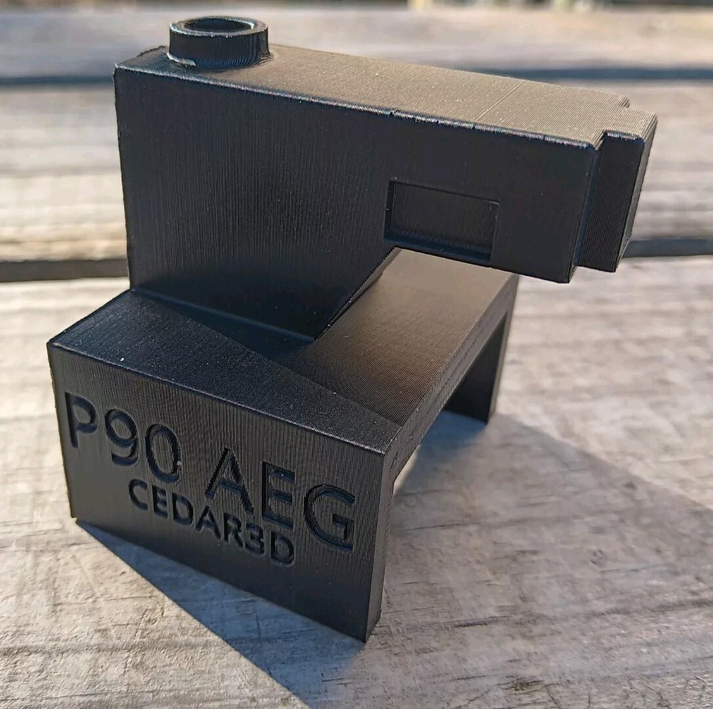 Airsoft P90 AEG Odin Speedloader Adapter (Black)