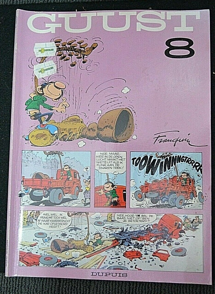 GUUST 8 COMIC BOOKS - DUTCH - DUPUIS