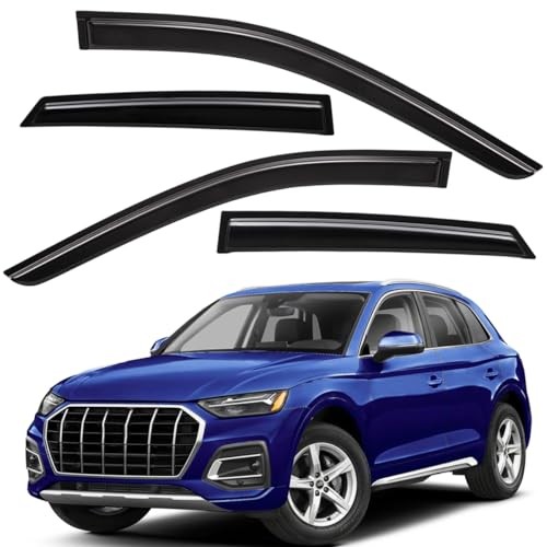 Lightronic Extra Durable Outside-Mount Auto Vent Window Visors, Fits 2018-2025