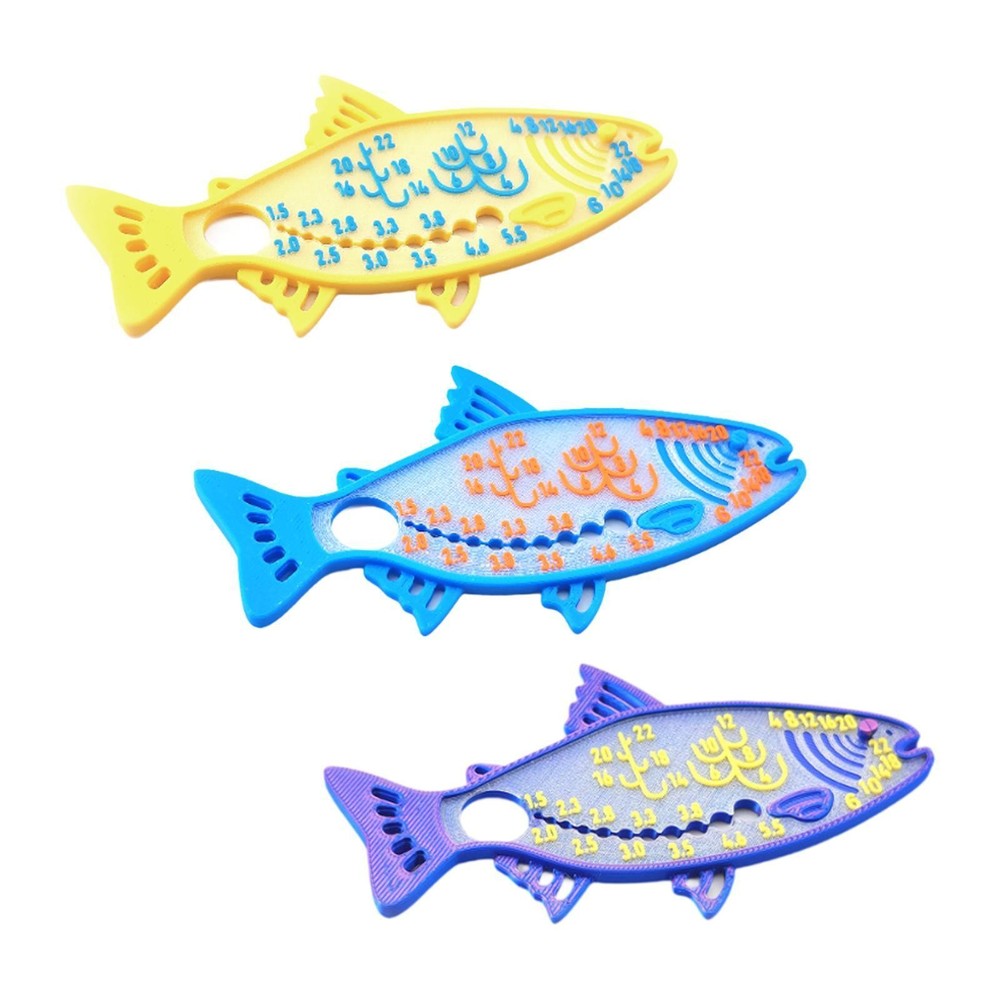 Fly Tying Hackle Gauge Lightweight Replacement Equipment Practical Compact