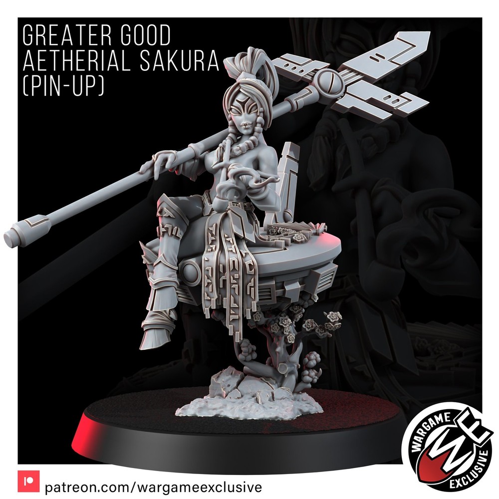 GREATER GOOD AETHERIAL SAKURA (PIN-UP)