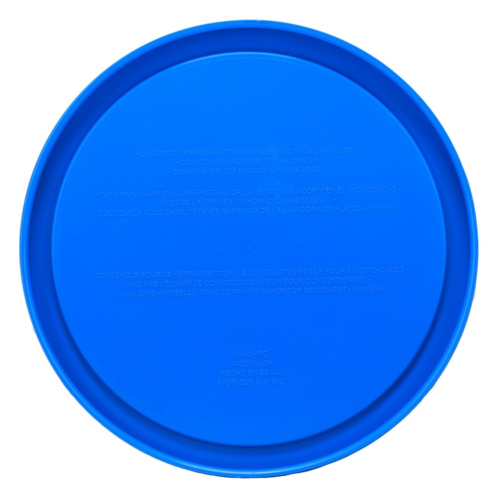 Pyrex 7402-PC 6/7-Cup Marble Blue Lid