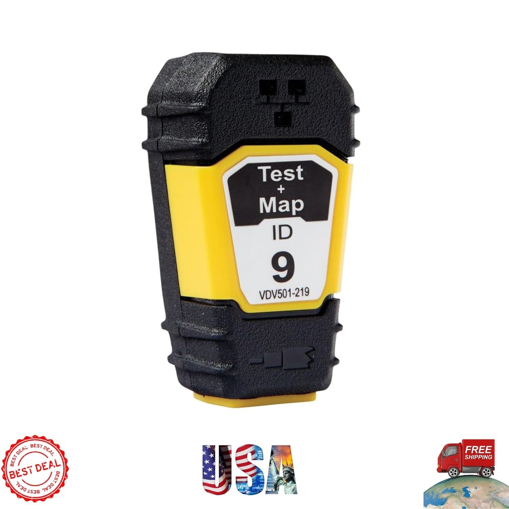 Compact Cable Tester Remote: Klein Tools 219 for Scout Pro 3 - Battery Operated