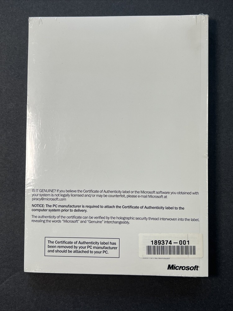 Microsoft Windows 95 for Distribution Compaq PC - NEW SEALED