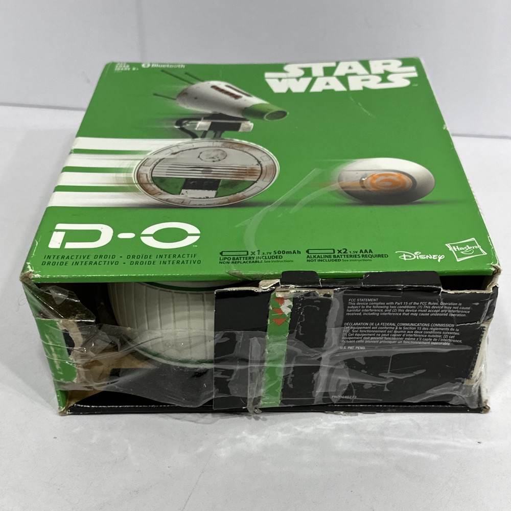 Star Wars D-O Interactive Droid Bluetooth Box Damaged