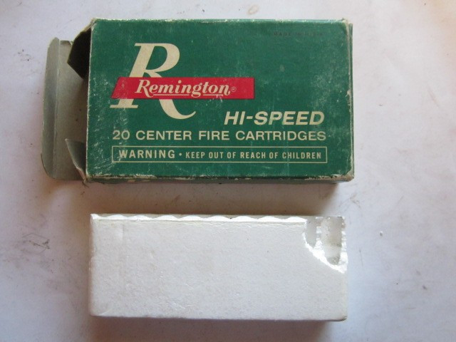 REMINGTON  HI-SPEED  30-06 EMPTY BOX