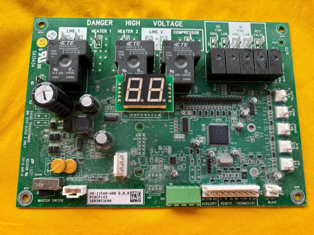 40-115AN-A08 PCBCP143 AMANA GOODMAN DIGITAL CONTROL BOARD 2511