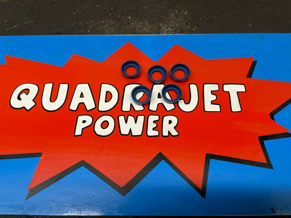 Quadrajet 5 Accelerator pump cups, 5 garter spring type 21/32" Ethanol resistant