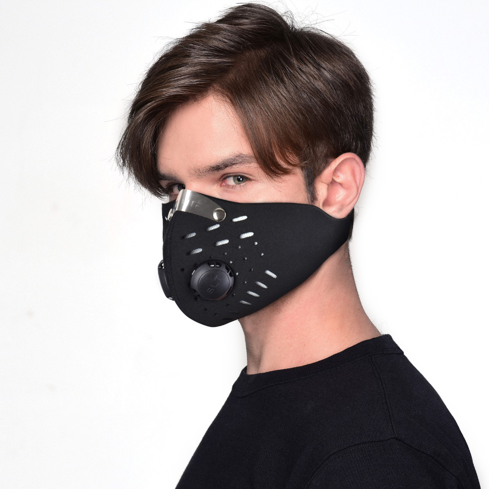 Washable Reusable Anti PM2.5 Air Purifying Face Mask Updated Filter Multi Layer