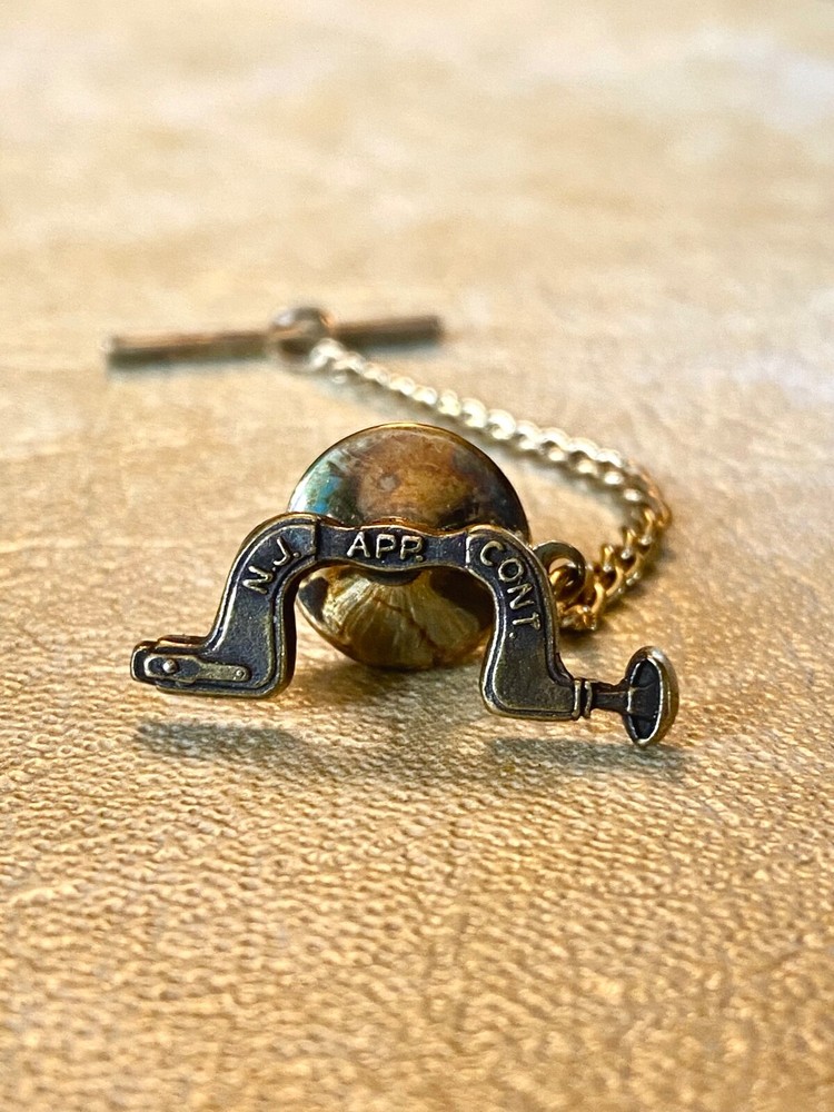New Jersey Carpentry Apprentice Contest Hand Drill Tie Tack Pin