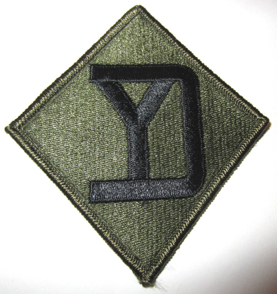 Us Army Subdued C Y Triangle Military Uniform Patch