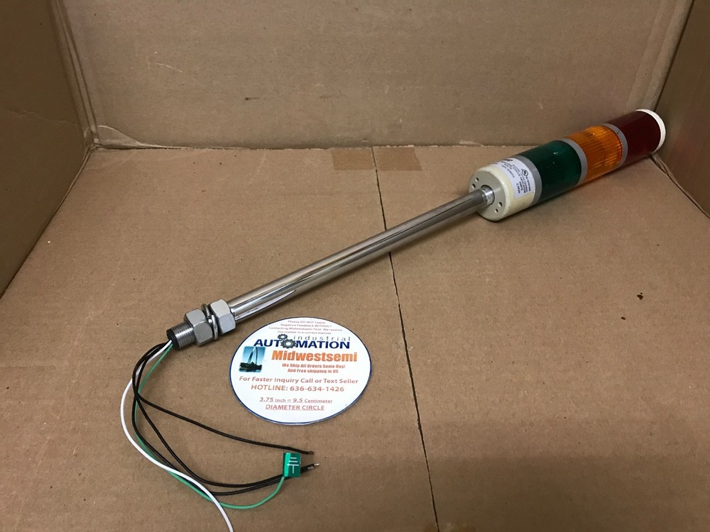 113SPRGAN5 EDWARDS SIGNALING 113SP-RGA-N5 TOWER STEADY 120V RED GRN AMB SHIPFAST