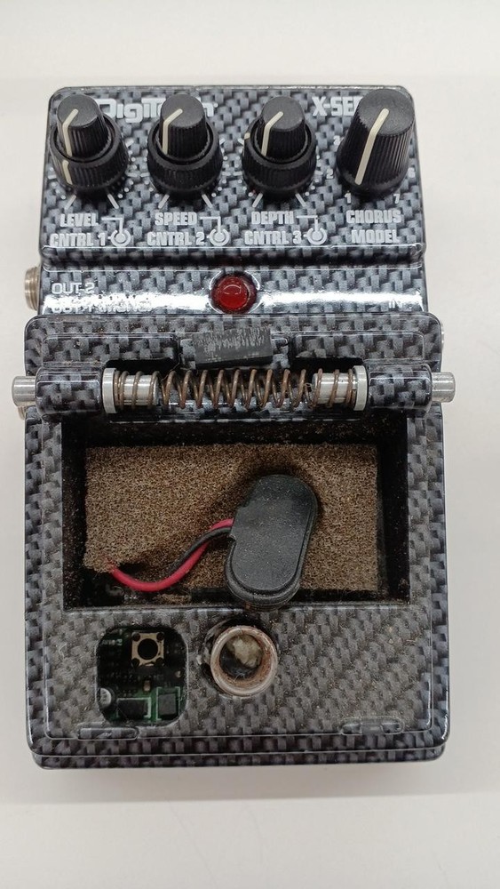 DIGITECH CF-7 Chorus Guitar Effects Pedal Used