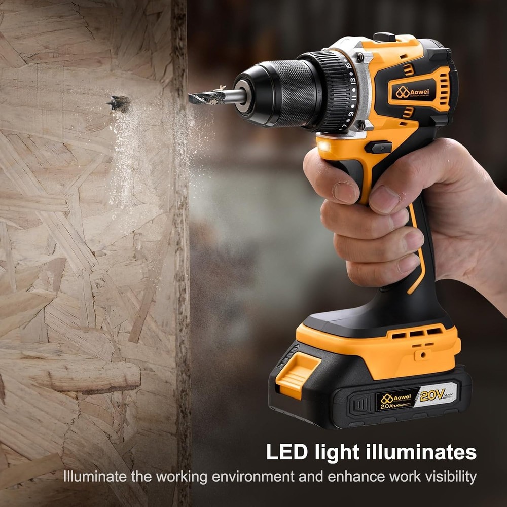 Max Cordless Impact Drill Driver Set with