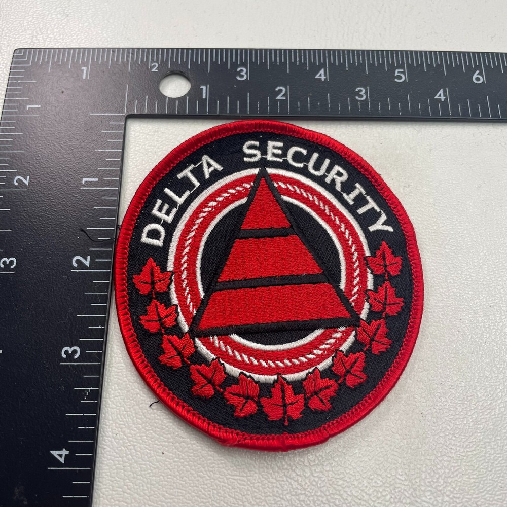 MAYBE CANADA (?) DELTA SECURITY Patch (Police, Law Enforcement) S39F