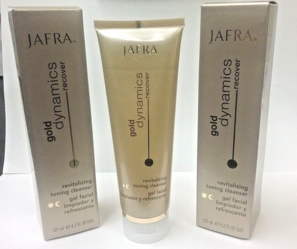 Jafra Gold Dynamics Revitalizing Toning Cleanser 4.2oz