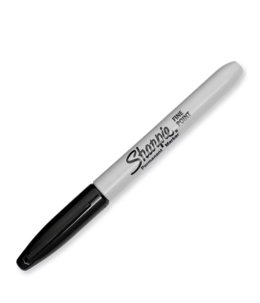 Sharpie Permanent Markers Fine Point Black 371792