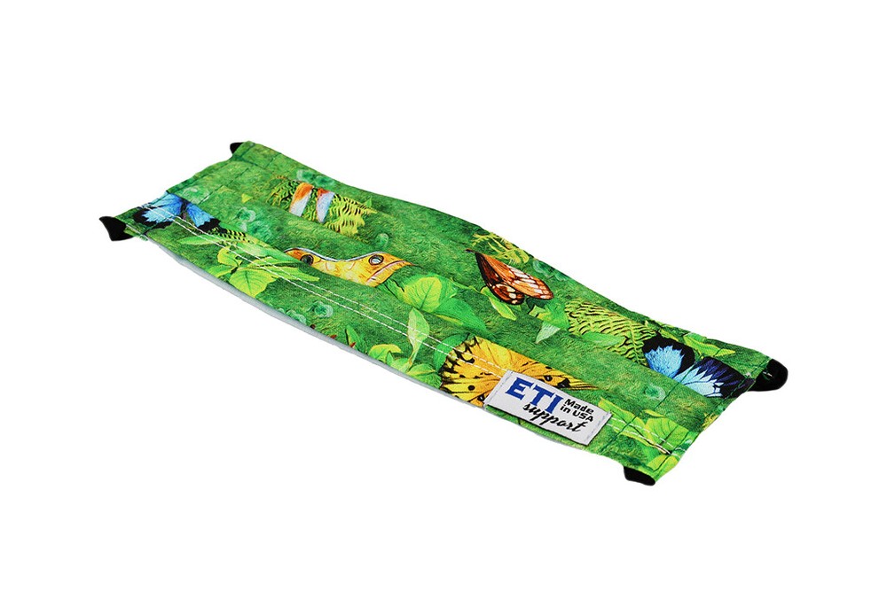 Green Butterfly Face Mask