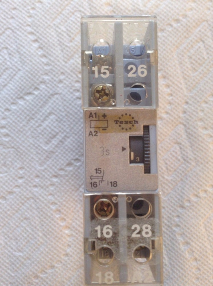 Tesch E67.3X61 Timer Relay 24VDC 6A
