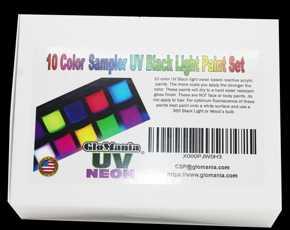NEON UV BLACKLIGHT PAINT MADE IN USA