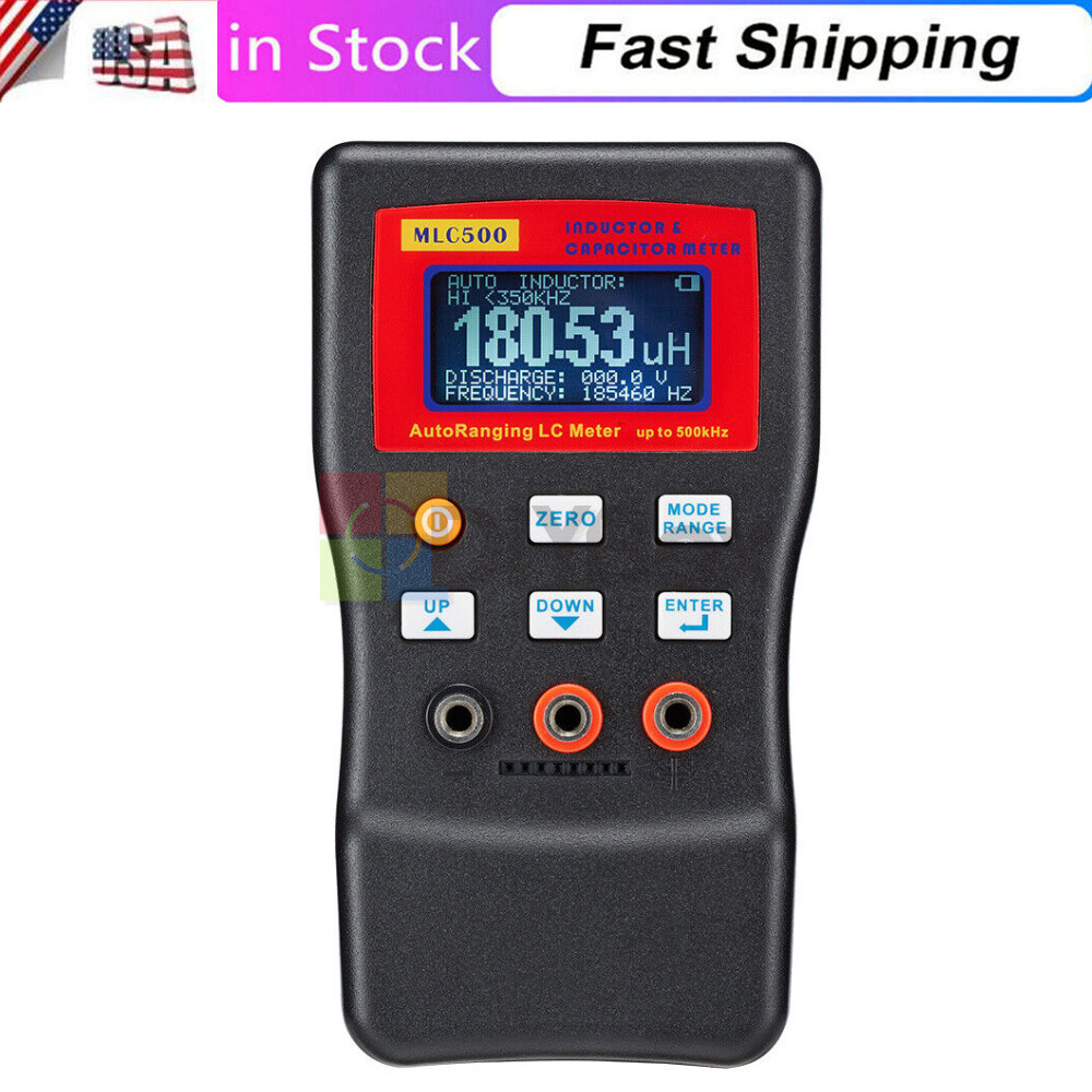 MLC500 High Precision Digital Auto-Range Capacitance Inductance Meter US