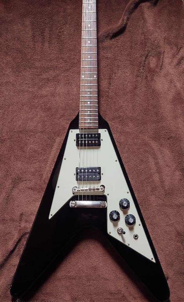 Burny Flying V Guitar