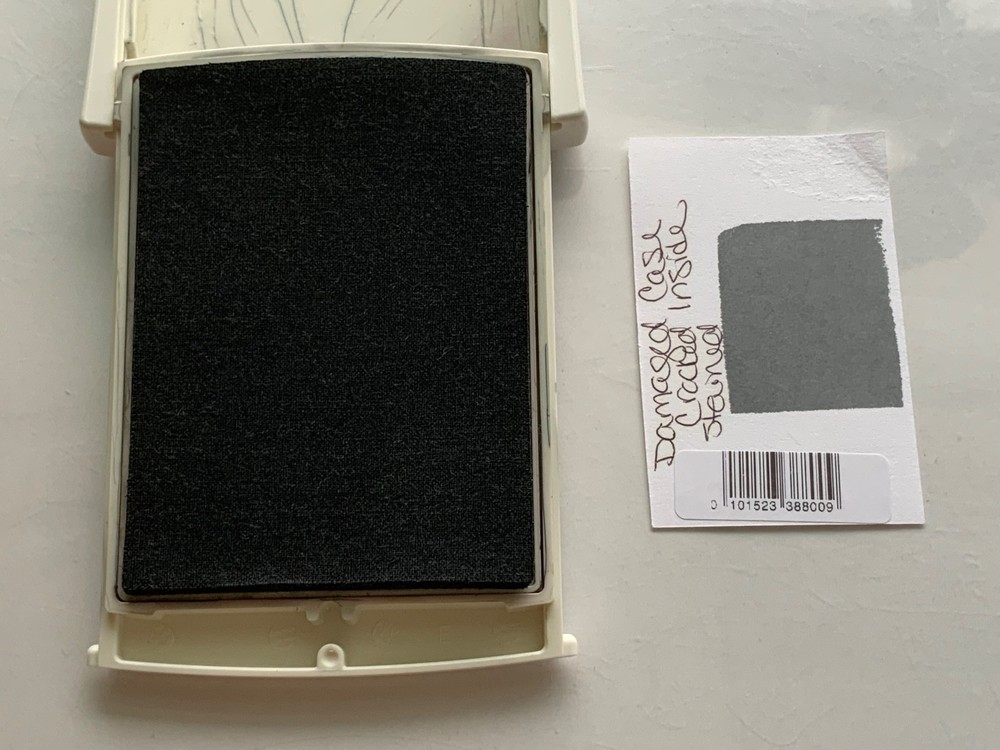 Stampin Up Ink Pad BASIC GRAY Retired 2018 Classic Case AS IS FLAW