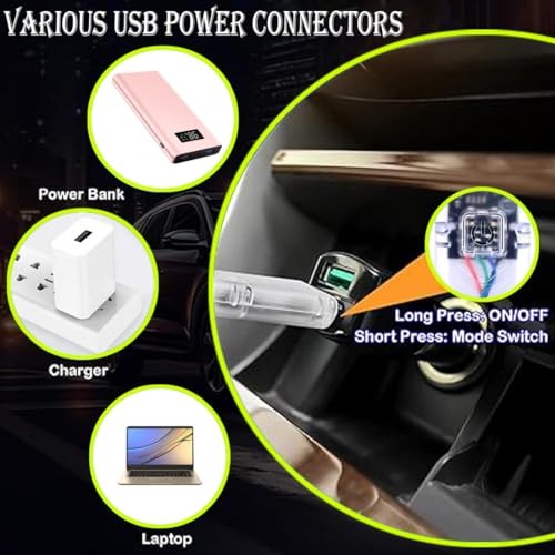 Devil's Eye Car Lights,LED Dynamic Devil's Eye,Car Windscreen and Rear Window B